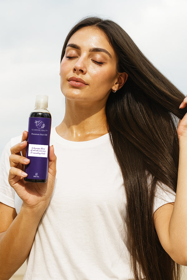 Herbal Hair Oil | 200ml Best Organic Hair Oil for Strong & Shiny Hair in Pakistan