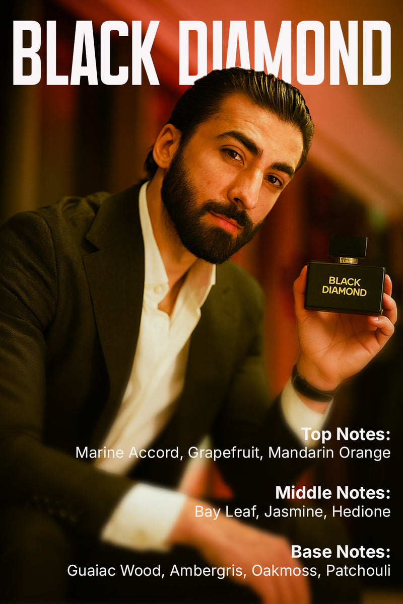 Black Diamond – Inspired by Invictus | 50ml Long Lasting Perfume for Men in Pakistan